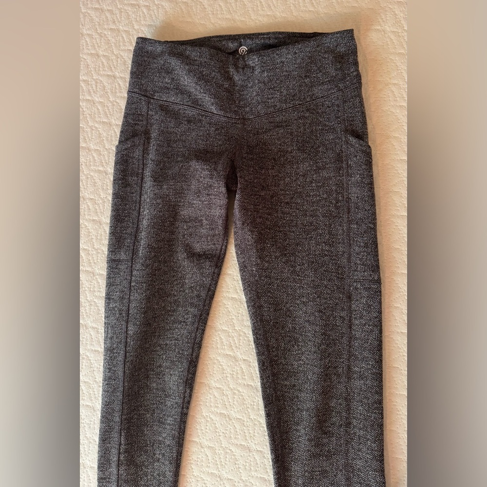 Champion Gray Mid-Waist Leggings